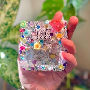 Custom Y2K Bedazzled Samsung Z Flip 4 Case